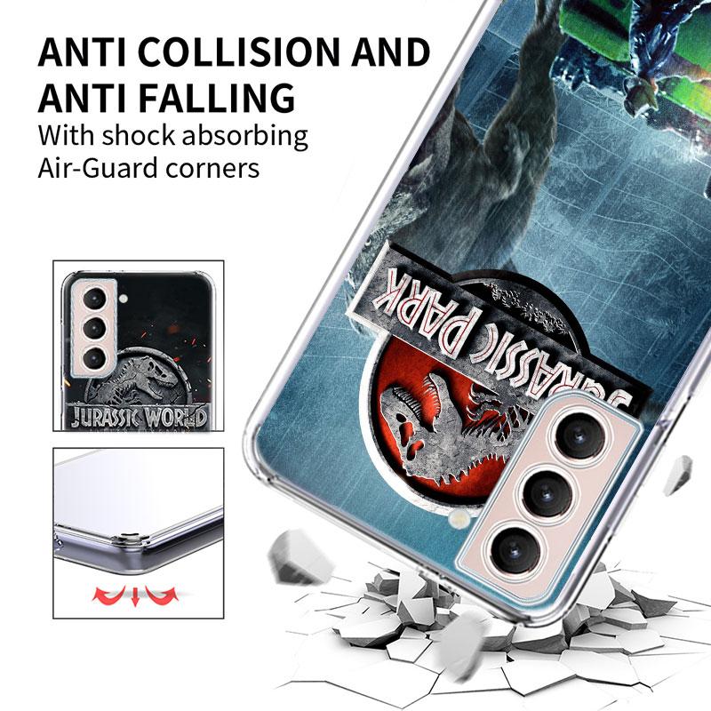 New World Jurassic Park Phone Case For Galaxy A14 A24 A34 A54 Samsung A02S A12 A22 A32 A42 A52 A72 A13 A33 A53 5G A03 A03S A23 A