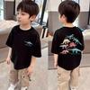 Boys and Girls Budak T-shirt Children's Dinosaur Printed Top