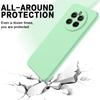 For Realme 13 4G Case Liquid Silicone Anti-Scratch Phone Cover with Hand Strap