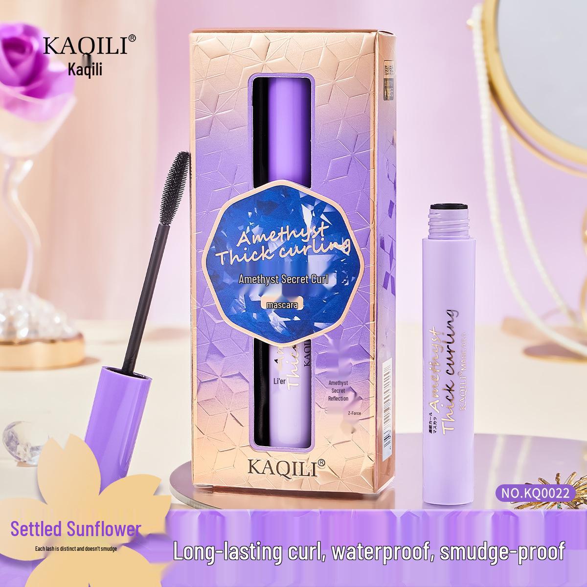 

Тушь для ресниц Amethyst Secret водостойкая и не размазывающаяся, подкручивающая - Удлиняющая, придающая объем и стойкая.