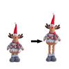 Standing Santa Claus Retractable Doll Snowman Elk Merry Christmas Decoration  Home Decoration
