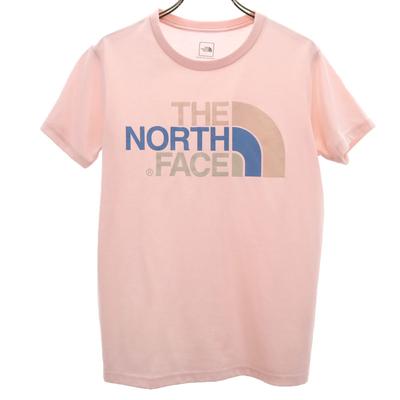 The North Face Short Sleeve T-shirt M Pink Outdoor NTW31931 Women Used