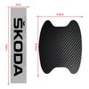 YCGG5 8Pcs Car Door Sticker Auto Handle Anti Scratch Protection Film Car Styling For Skoda Octavia KAMIQ KODIAQ SUPERB RAPIDFABIA YETI