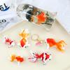 Unique Silicone Mold for 3D Goldfish Lucky Bag Resin Epoxy Casting Molds for Home Decor Ornament Water Bag Tabletop Mold