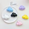 Creative Solid Color Cloud Magnetic Telescopic Mobile Phone Airbag Bracket Paste Ring Folding Internet Celebrity Gift