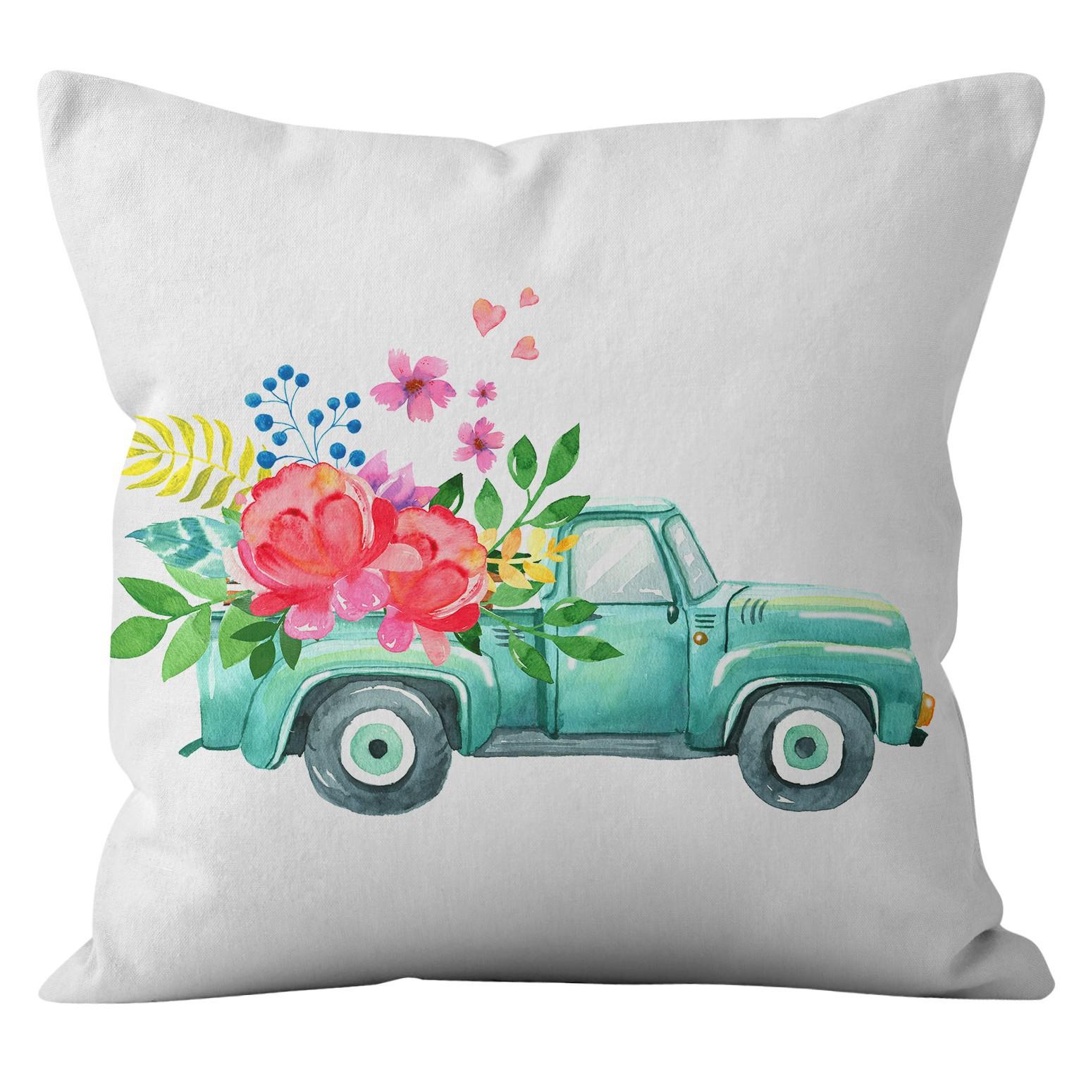

New Digital Printed Spring Theme Pillowcase Home Sofa Pillow Cushion Cover 45*45cm