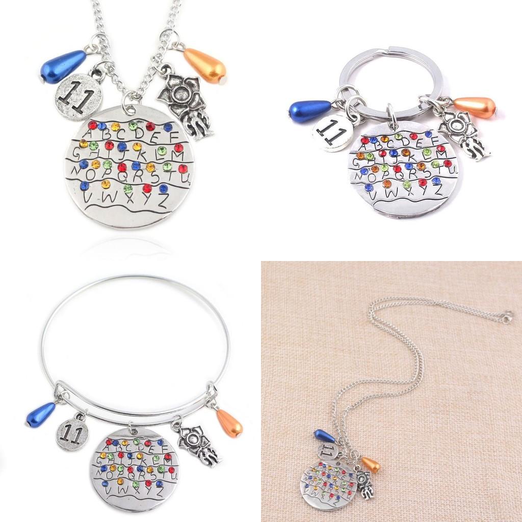 Eleven Letter Necklace For Casual Wear And Collectors Gift