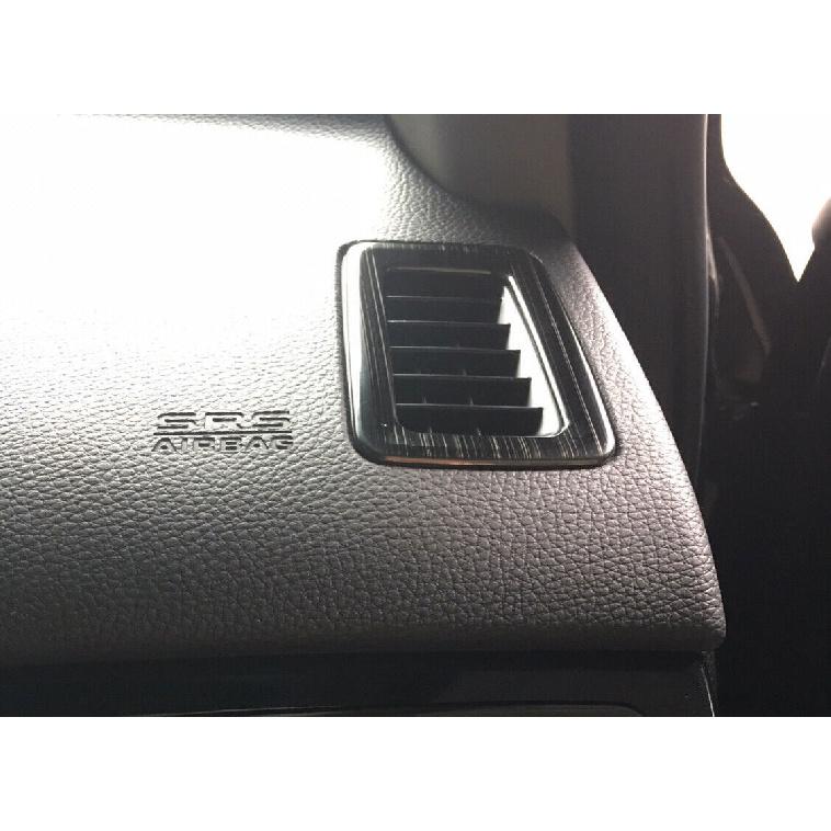 For Honda Accord 2014-2017 Black Titanium Dashboard Upper Air Outlet Vent Trim
