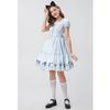 Supply, Alice In Wonderland Blue Dress, Maid Dress, Cute Lolita Stage Performance Dress.