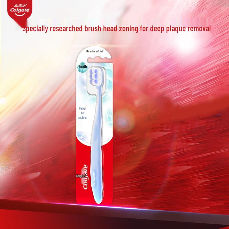 Colgate Velvet Air Cushion Soft Bristle Toothbrush