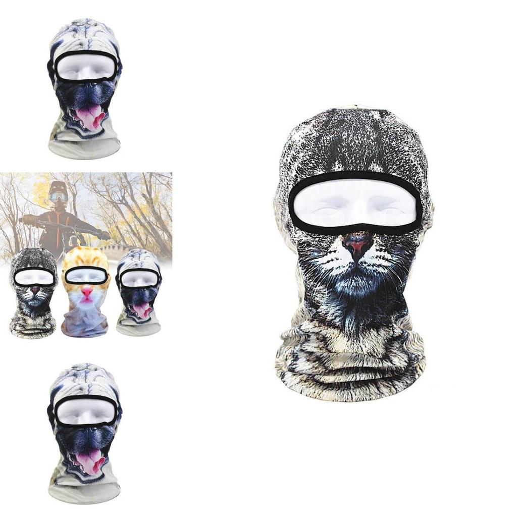 3d Face Mask For Outdoor Sports Stylish Breathable Uv Protection For Cycling And Fishing