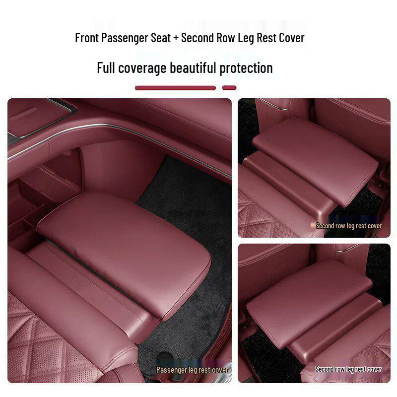 NIO ES8 Front Passenger Kick Protection Mat - Zero Gravity Rear Seat Leg Rest Cover for 26 Models