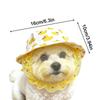 Muselière Douce pour Chiens Filet Réglable Protecteur Anti-Mastication Tête de Chiot Animal de Compagnie Filet pour Tête d'Animal de Compagnie Muselière pour Animal de Compagnie Chaton Petit Moyen Intérieur