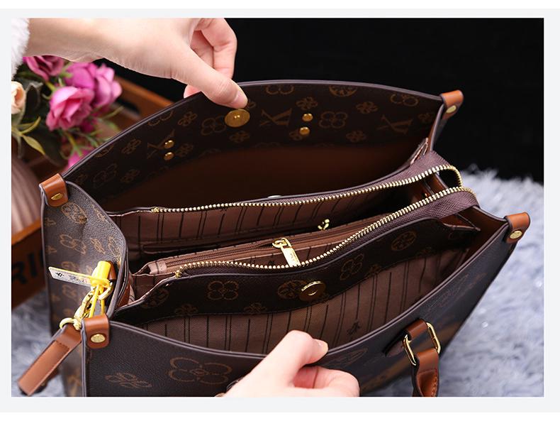 Dames Trendy 2025 Grote Capaciteit Tote & Crossbody Tas