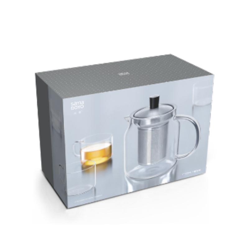 SAMADOYO Heat-resistant Glass Teapot Filter Household Large-capacity Tea Maker