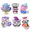 New 100% Copper Original Magic Cat Beaded Rabbit Charms Fit Pand Bracelet Diy Jewelry Making Women Halloween Gift
