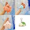 Marine Animals Plush Keychain With Pressable Sound For Backpack Decor