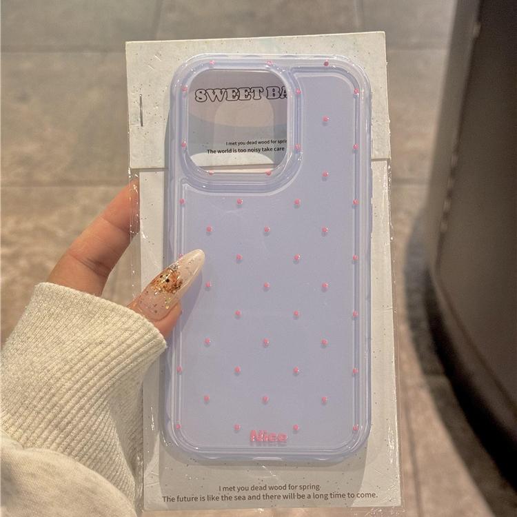 

Ins Candy Color Polka Dot Phone Case for Oppo A60 A98 A78 A38 A57 A76 A17 A55 A74 A94 A54 A16 A15 A93 A92 4G 5G Clear Back Cover Oppo A17 4G