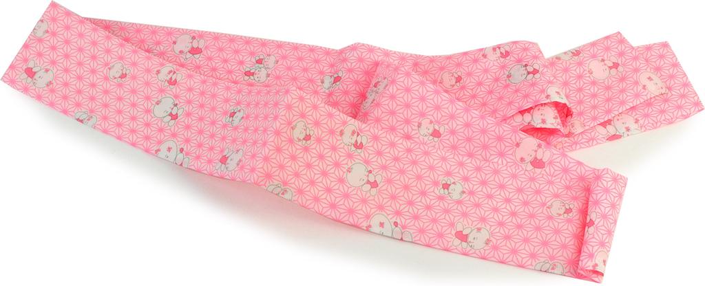 Kimono Kyo Komachi Set for Ceremony Waist Front Obi and Kimono Dressing Made in Japan 7-Piece Girls' Shichi-Go-San (3-Year-Old) Undergarment,