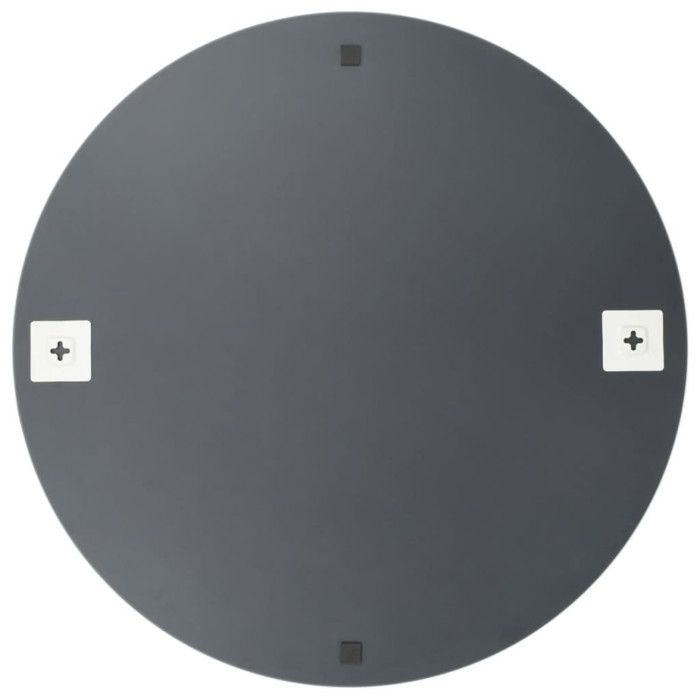 VidaXL Miroir mural 60 cm Rond Verre