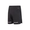 Adidas Reflective Stripe Logo Print Elastic Waist Straight Leg Shorts Men shorts Black HN0791