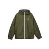 Wendbare warme Sportjacke mit Kapuze für Herren, Grün, DH2784-326