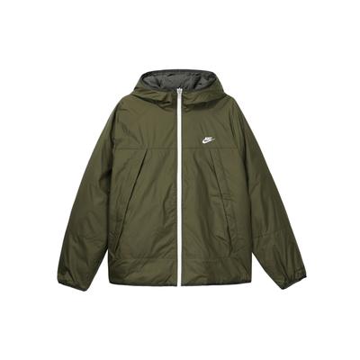 Wendbare Kapuzen-Warme Sportjacke Herrenjacke Grün DH2784-326