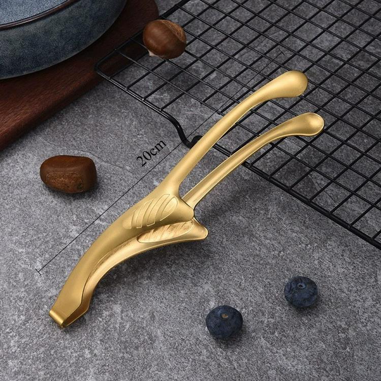 Korean Style Stainless Steel BBQ Food Tongs Barbecue Meat Toast Bread Steak Clip Hotel Restaurant Kitchen Supplies Accessories