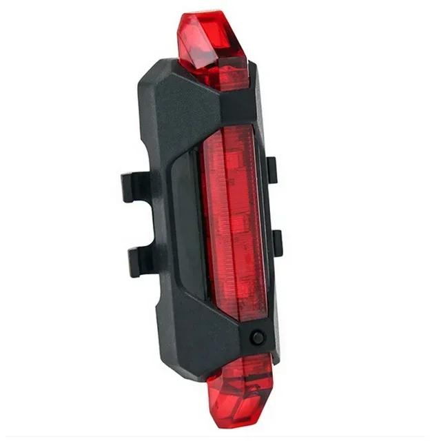 USB Rechargeable Waterproof Taillights LED Bike Rear Light Bult-in Battery  Mode Bright Bicycle Light For Cycling Safety