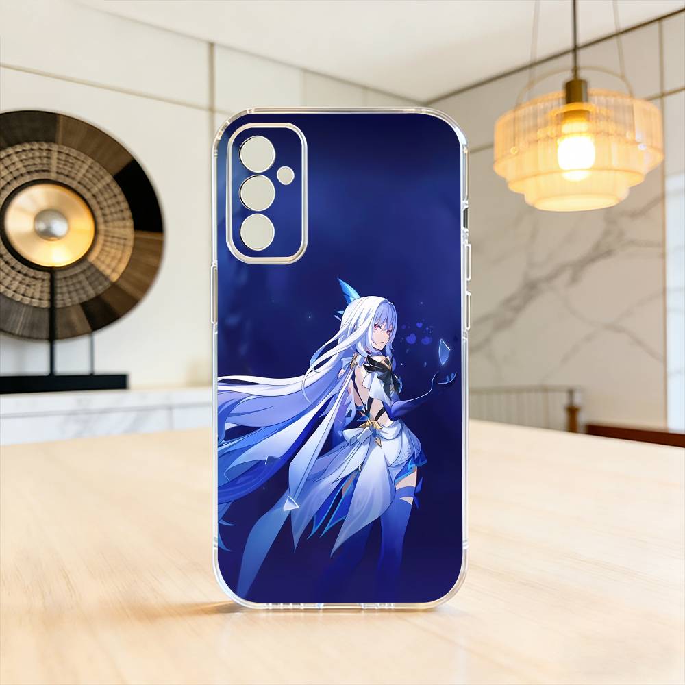 

S-Skirk Impact Genshin Phone Case For SamsungA10,12,20,21S,30,31,40,50,51,52,70,71 Transparent Cover Samsung a30 a20