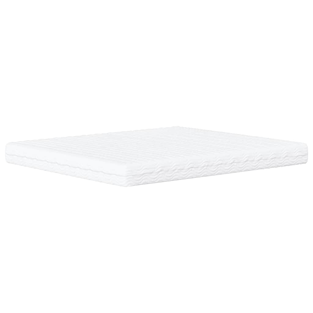 Vidaxl Materac Piankowy, Biały, 200X210 Cm, Twardość H2/H3