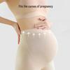 Aibaoshi Maternity High-Waist Ice Silk Safety Shorts