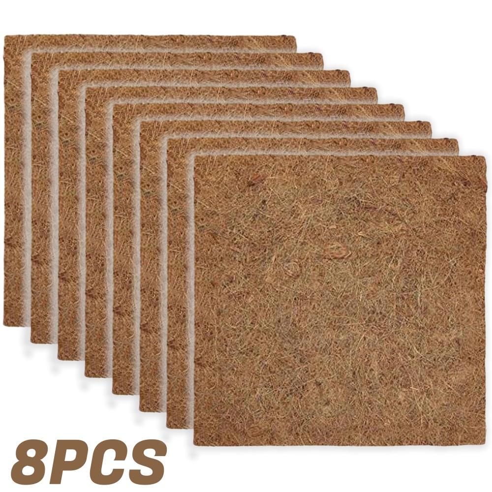 Chicken Nesting Pads Natural Eco-Friendly Coconut Coir & Palm Hens Bedding Mats Reusable  Chicken Nesting Mats for Egg Laying