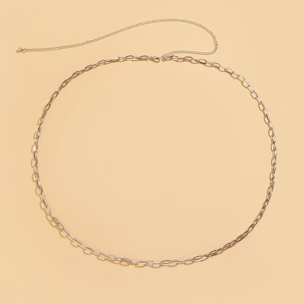 European and American Jewelry Personalized Simple Return Chain Women's Sexy Waist Chain Body Chain Fashion Trend Waist Chain