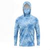 Lightweight Hooded Fishing Shirt Men Women UV Protection Quick Dry Long Sleeve Outdoor Sportswear