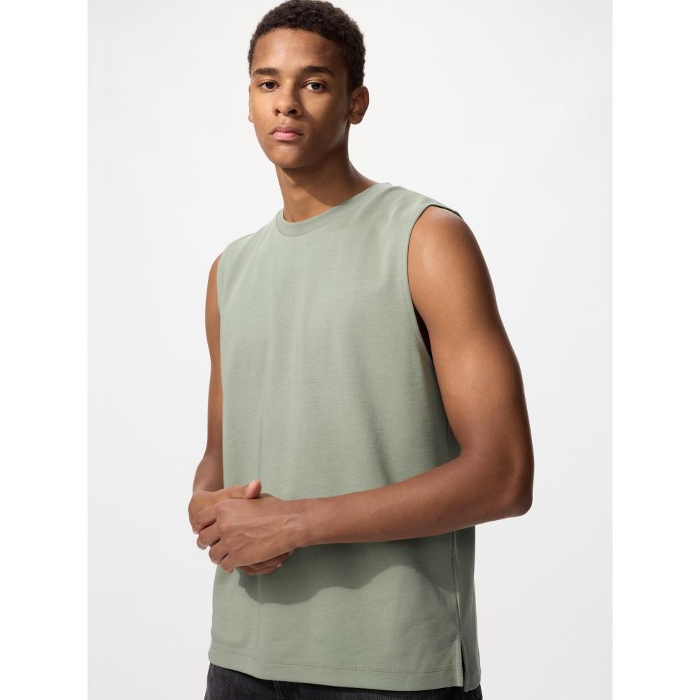 Uniqlo Japan Air Rhythm Cotton Sleeveless Tee