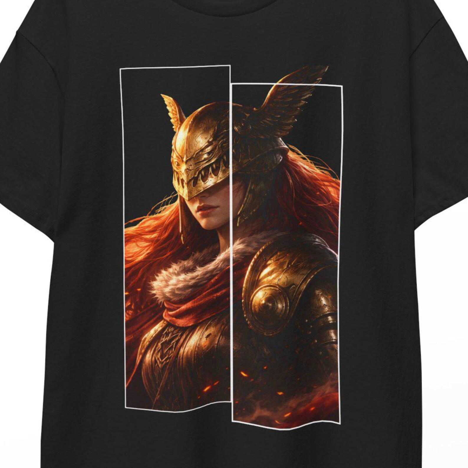 Elden ring Shirt Radahn Godrick Malenia Blaidd Ranni T-Shirt Video Game Shirt, Elden Ring Merch Fantasy elden ring png radahn shirt! XL