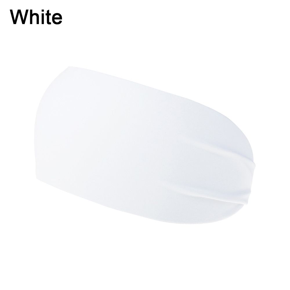 Non Slip Moisture Wicking Fluorescence Color Yoga Hair Bands Fitness Sweat Bands Sports Headband Running Hairband