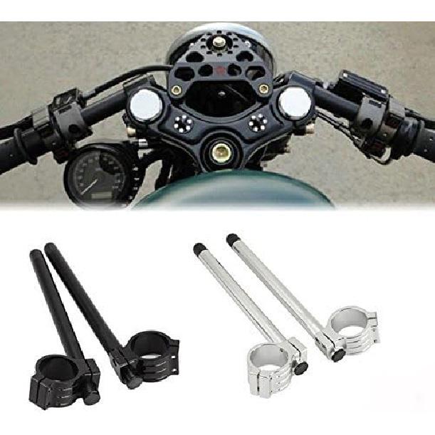 Gabel-Clip-ons Lenker CNC-Riser Normaler Lenker für 1969-1982 Suzuki Yamaha (41mm)