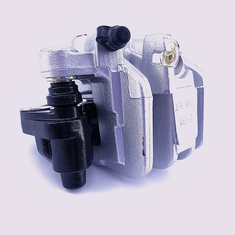 Compatible with Yueku Prince GZ150-AE front disc brake system, including brake pump, upper pump, caliper, and disc.