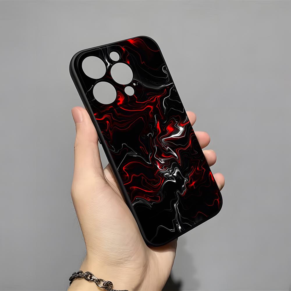Green Texture Phone Case For IPhone 17 Pro Max 16 15 14 Pro Max 13 11 X Xs Xr 8 7Plus Silicone Cover