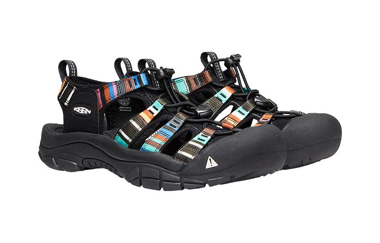 Keen Newport H2 Fabric Slip Resistant Support River Trekking Shoes Women's Black 1003480