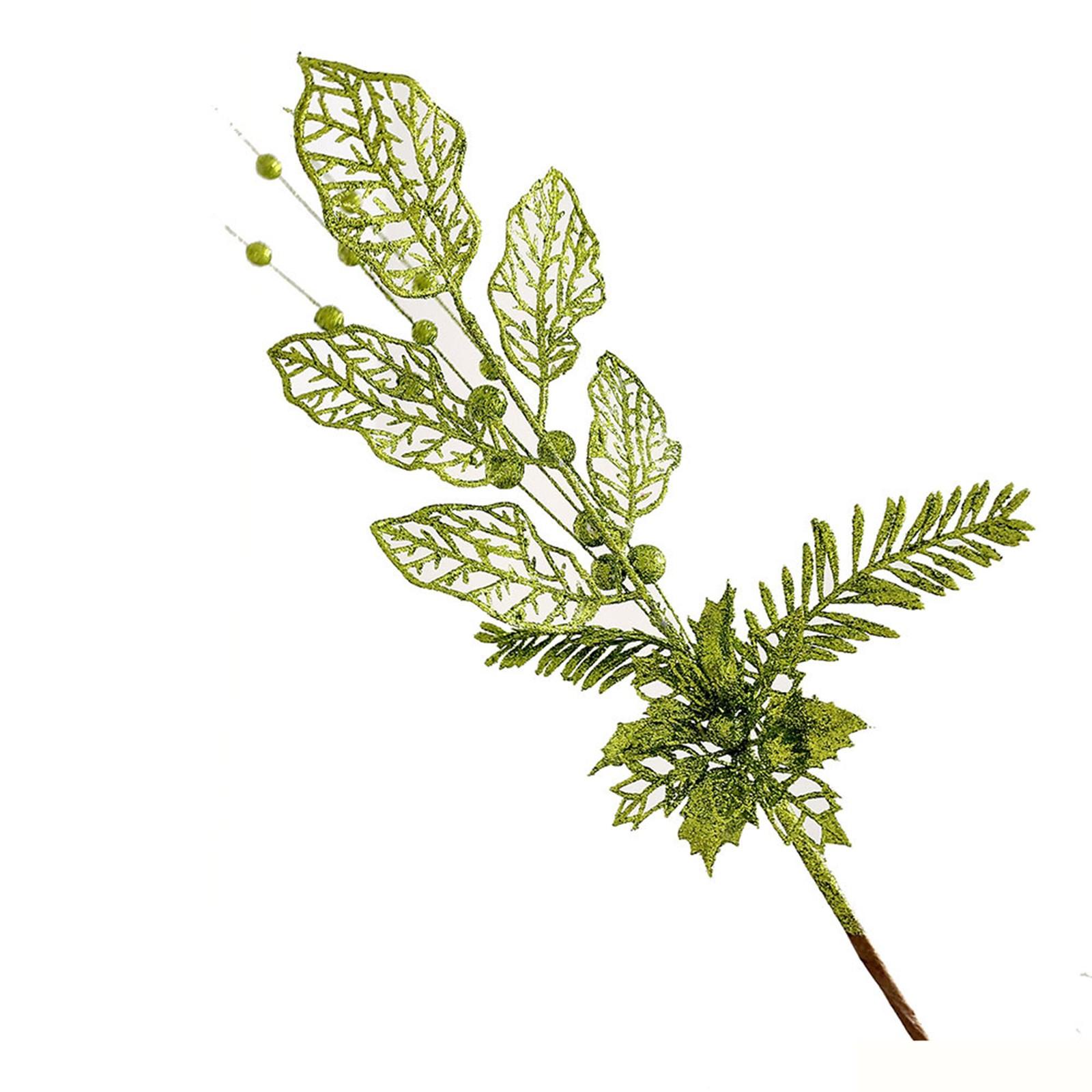 

Рождественские украшения, украшения, ветки деревьев, плагины для рождественской елки, принадлежности для создания атмосферы, имитация веток деревьев и черенки One Size