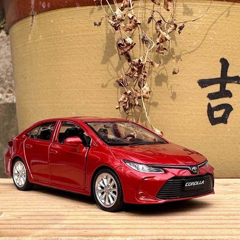 1/43 Toyota Corolla Legierungsauto Modell Diecasts & Spielzeugfahrzeuge Miniatur Maßstabsmodellauto für Kinder Sammlung Ornamente Geburtstagsgeschenke