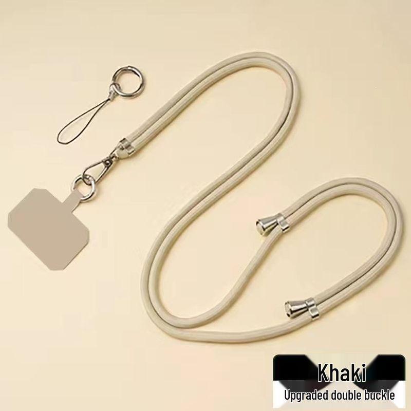 Retractable Adjustable Phone Lanyard: Anti-Drop Crossbody/Shoulder Strap for Men & Women, Durable and Long.