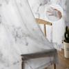 Marble Texture Modern Tulle Curtains For Living Room Bedroom Home Kitchen Window Sheer Curtains