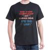 CafePress - Service Dog T-Shirt - Classic Cotton T-Shirt Black