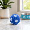 Hundekauball Spielzeugball, Geräuscherzeugender Gummi Langlebiges Haustiersicheres Spielzeug, Reinigt Zähne Interaktives Training Outdoor-Spiel Reinigung