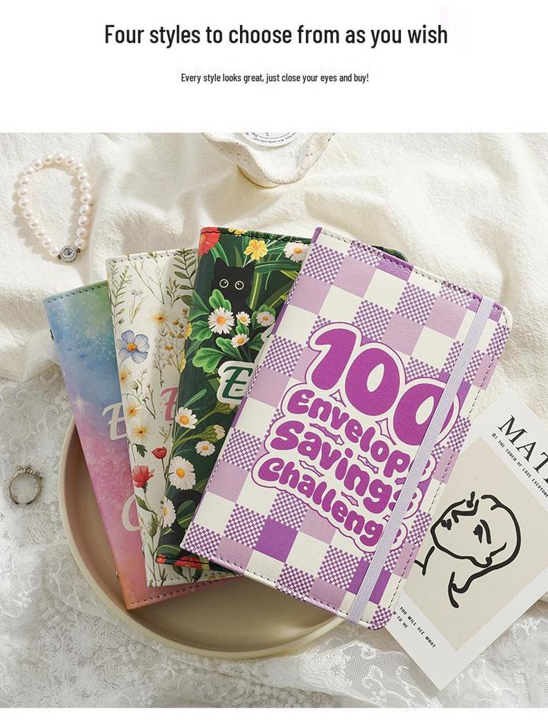 100-Day Cross-Border Money Saving Envelope Budget Book