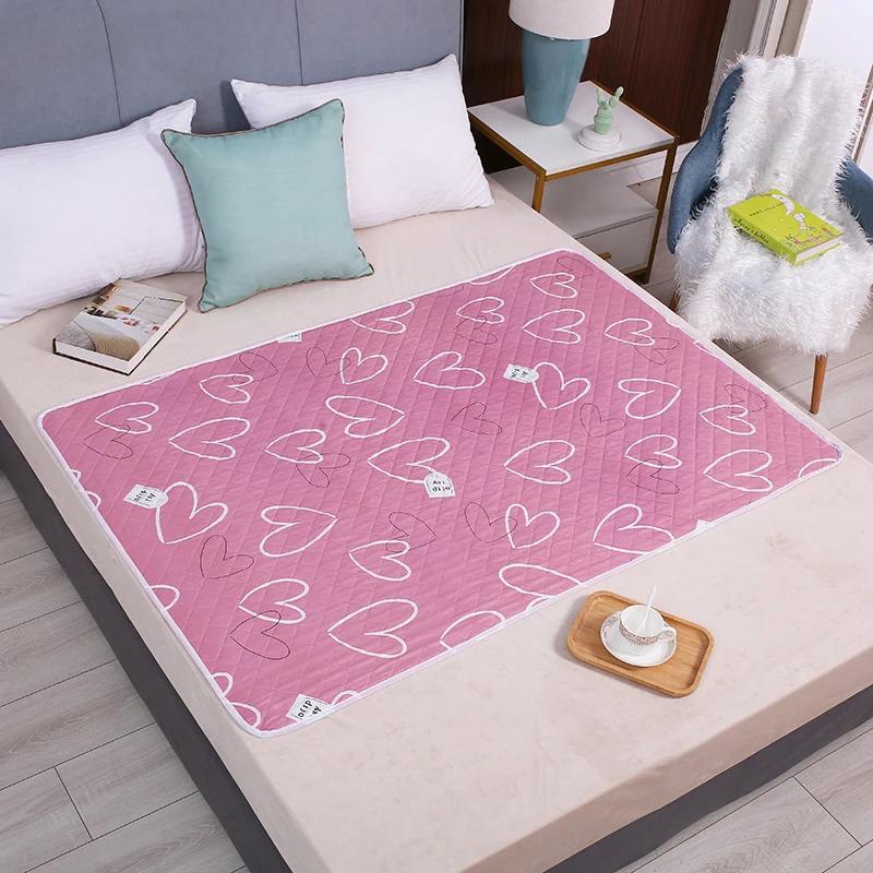 Scalebeard Mattress Urine Mat for Baby Toddler Cartoon Bed Nappy DiaperBreathable Adult Elder Incontinence BedPad Changing Sheet